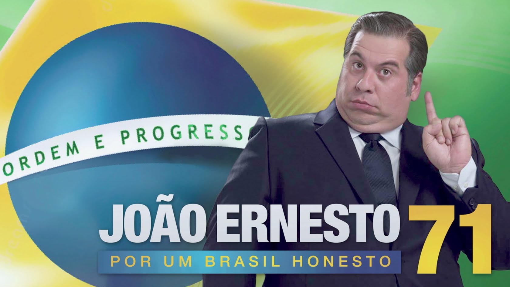 Leandro Hassum no primeiro filme O Candidato Honesto (Foto: Reprodução)