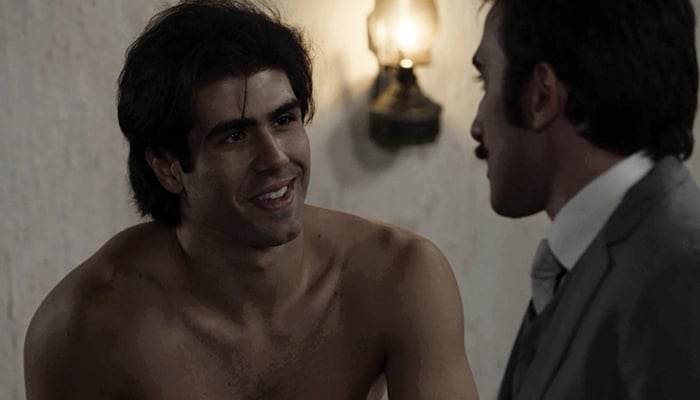 Luccino (Juliano Laham) e Otávio (Pedro Henrique Müller) em cena de Orgulho e Paixão (Foto: Divulgação/Globo)