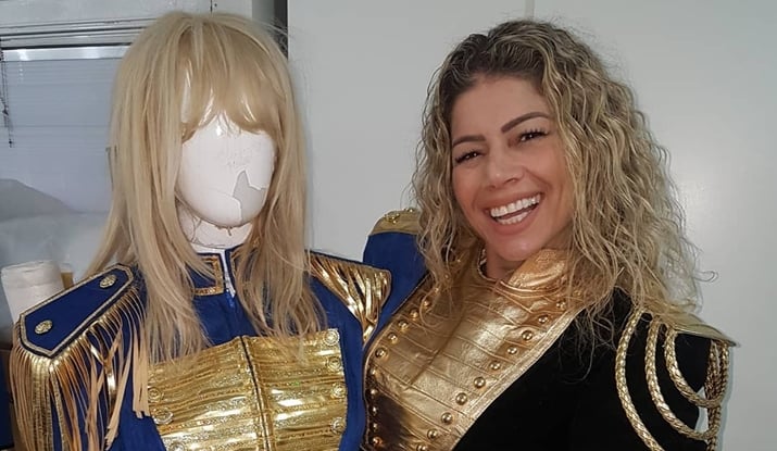 Cátia Paganote estará em A Fazenda. (Foto: Reprodução/Instagram)