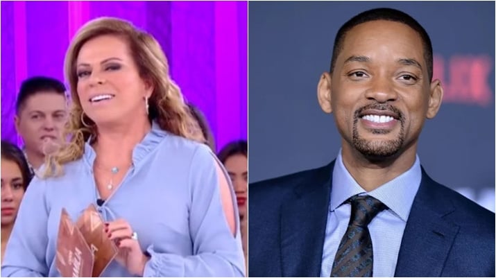 Christina Rocha convidou Will Smith para o Casos de Família. (Foto: Montagem/Reprodução)