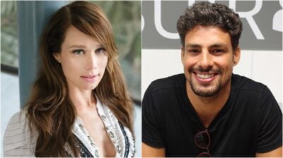 Mariana Ximenes e Cauã Reymond formarão par romântico na série Ilha de Ferro. (Foto: Montagem/Reprodução)