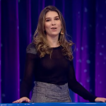 Rebeca Abravanel é apresentadora no SBT. (Foto: Reprodução)