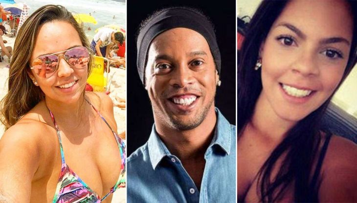 Priscilla, Ronaldinho e Beatriz moram juntos desde dezembro do ano passado (Foto: Divulgação)