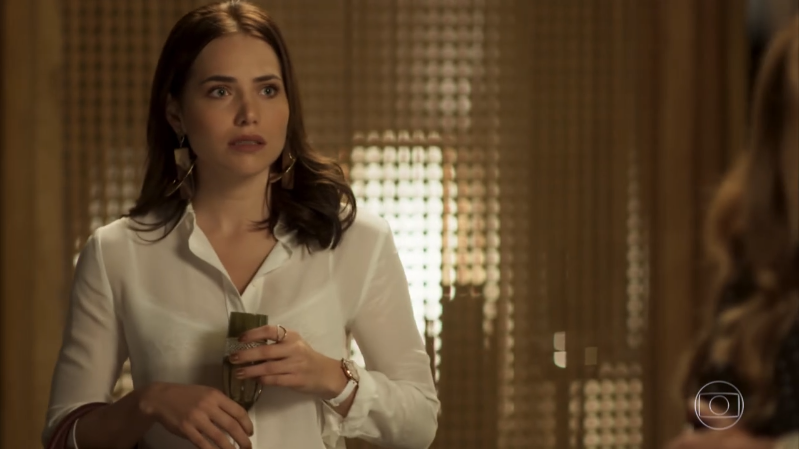 Rosa (Letícia Colin) em cena de Segundo Sol (Foto: Reprodução/Globo)