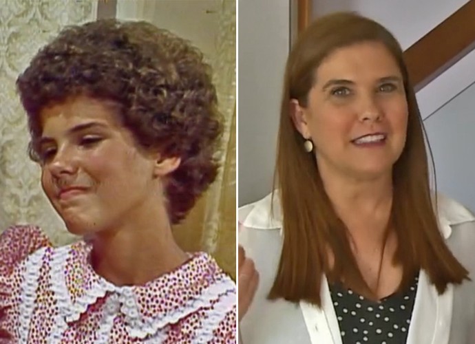 Rosana Garcia antes e depois (Foto: Divulgação)