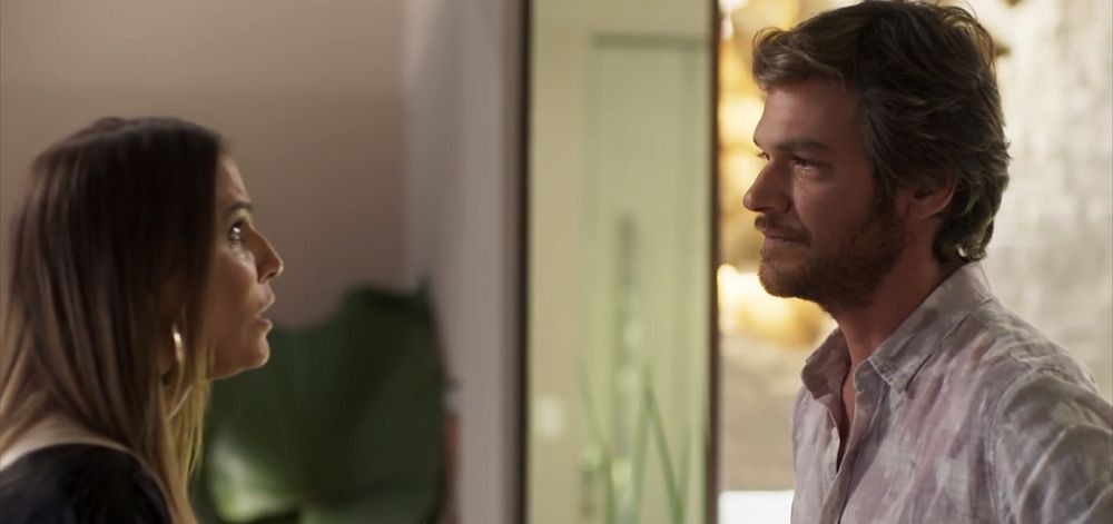 Segundo Sol: Karola e Beto Falcão em Segundo Sol (Foto: Reprodução)