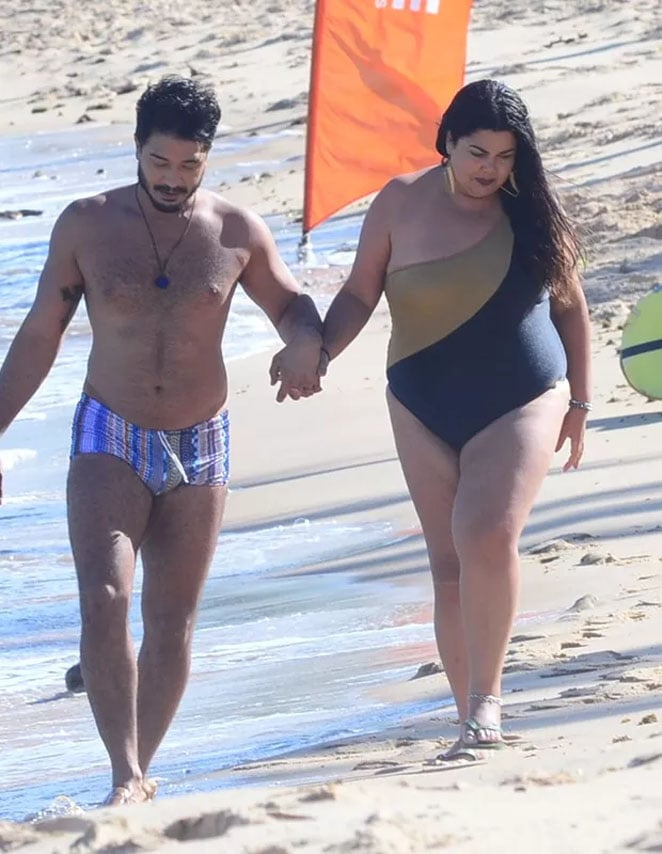 Fabiana Karla e Diogo Mello (Foto: Reprodução/ AGNews)