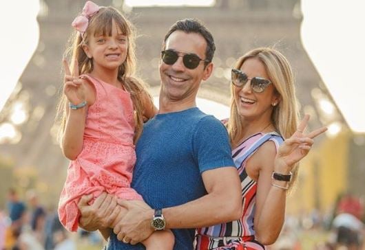 Ticiane, o marido e a filha (Foto: Reprodução/Instagram)