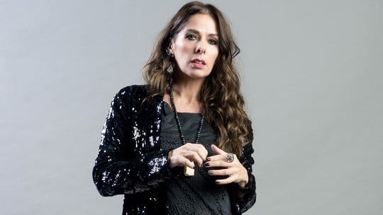 Adriane Galisteu como Zelda em O Tempo Não Para (Foto: Divulgação)