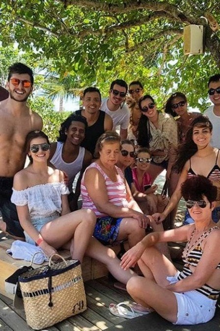 Família reunida (Foto: Reprodução)