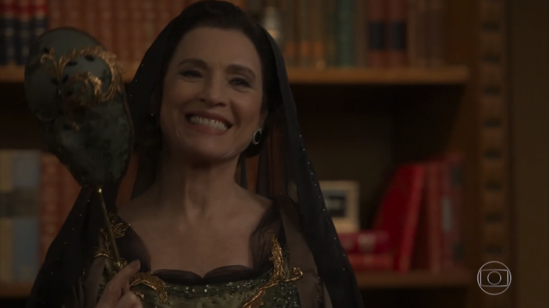 Natália do Vale (Lady Margareth) em cena de Orgulho e Paixão (Foto: Reprodução/Globo)