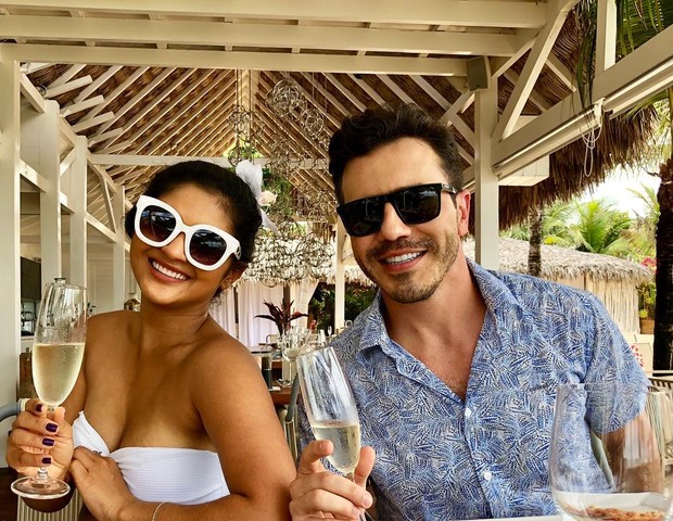 Mileide Mihaile e João Berlezi (Foto: Reprodução/Instagram)
