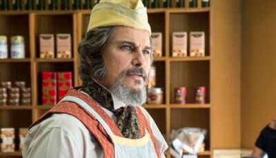Dom Sabino (Edson Celulari) em cena de O Tempo Não Para
(Foto: Globo/Estevam Avellar)