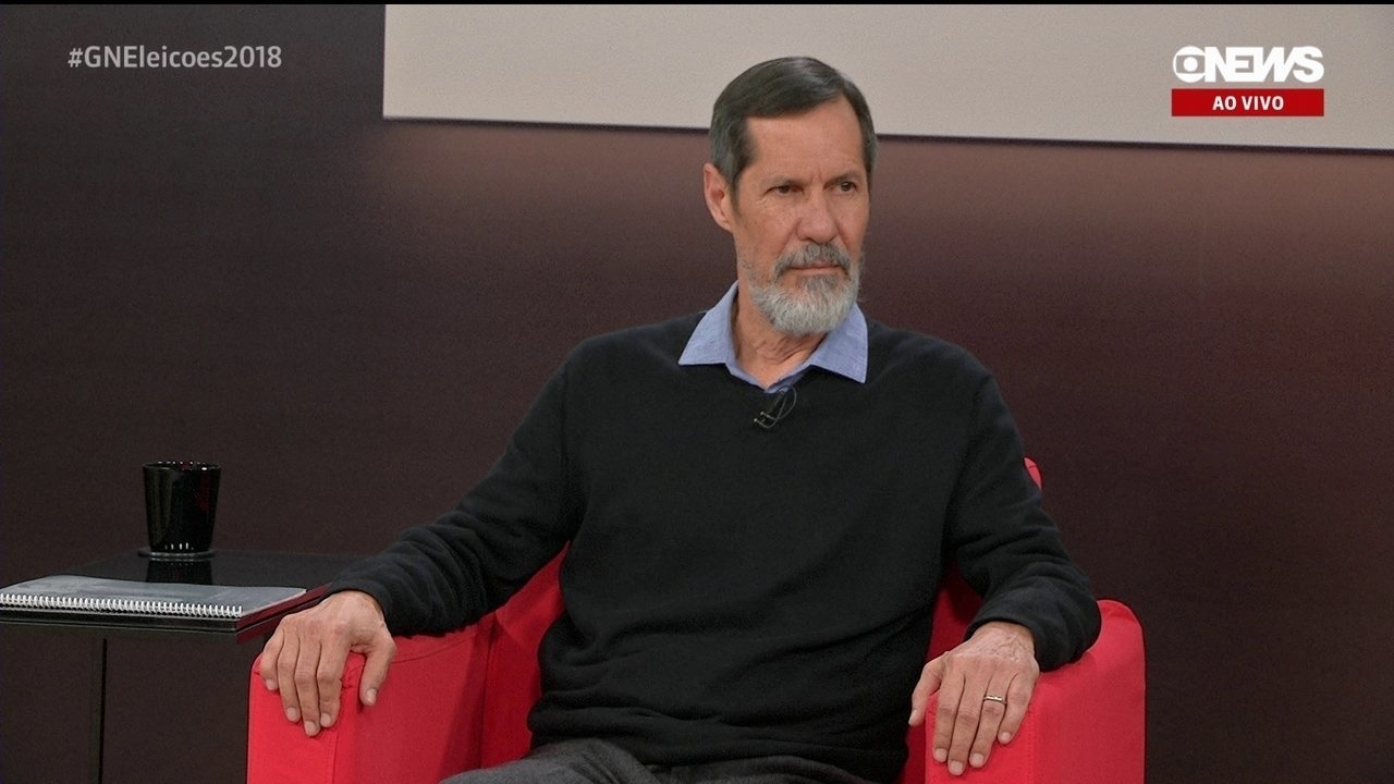 Candidato a vice de Marina Silva, Eduardo Jorge foi sabatinado pela GloboNews (Foto: Divulgação)