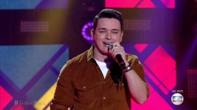 Léo Pain venceu o The Voice Brasil (Foto reprodução)