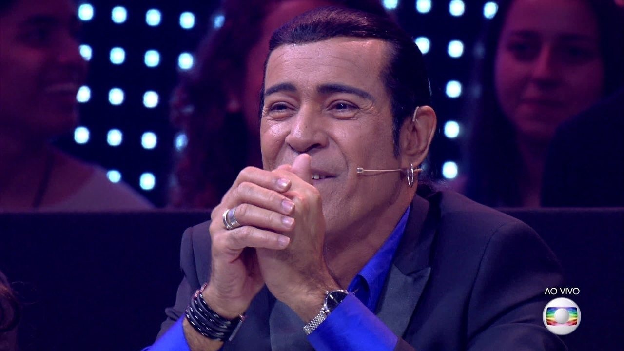 Cantor Elymar Santos foi especialista no PopStar (Foto: Reprodução/Globo)