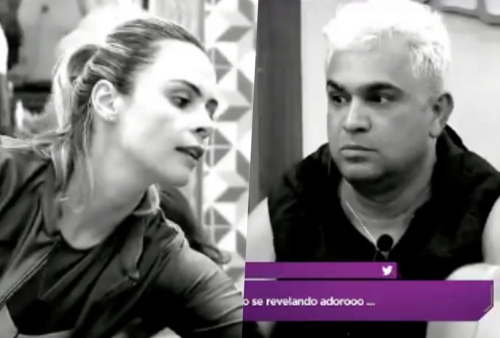 Ana Paula Renault brigou feio com Evandro santo na Fazenda