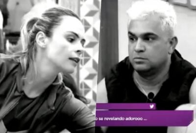 Ana Paula Renault brigou feio com Evandro santo na Fazenda
