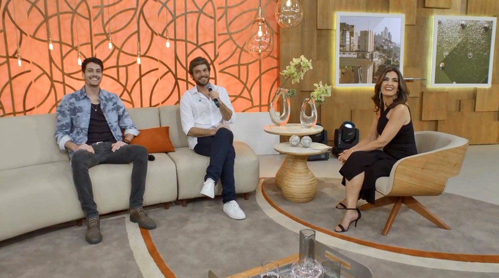 Beto Falcão no Encontro com Fátima Bernardes (Foto: Reprodução/Globo)