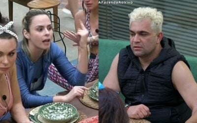 Ana Paula teve briga feia com Evandro Santo (Foto: Reprodução)