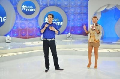 Celso Portioli e Eliana foram dois dos famosos do SBT que deram as caras na Globo (Foto: Divulgação)