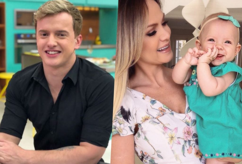 Aaron Tura conta uma fofoca da festa de Eliana (Foto reprodução)