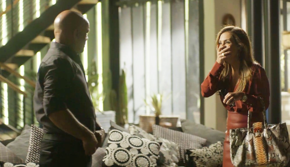 Galdino cairá em armação de Laureta e revelará para Luzia que sua filha pode estar viva (Foto: Divulgação)