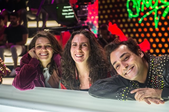 Bruna Linzmeyer, Jout Jout e Eduardo Sterblitch (Foto: Globo/Raquel Cunha)