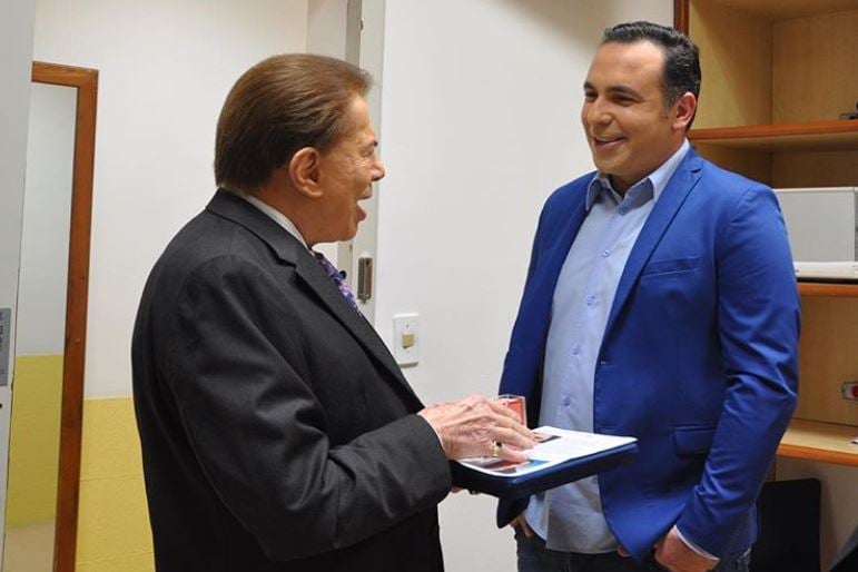 Gottino teve encontro com Silvio Santos (Foto: Reprodução/Instagram)