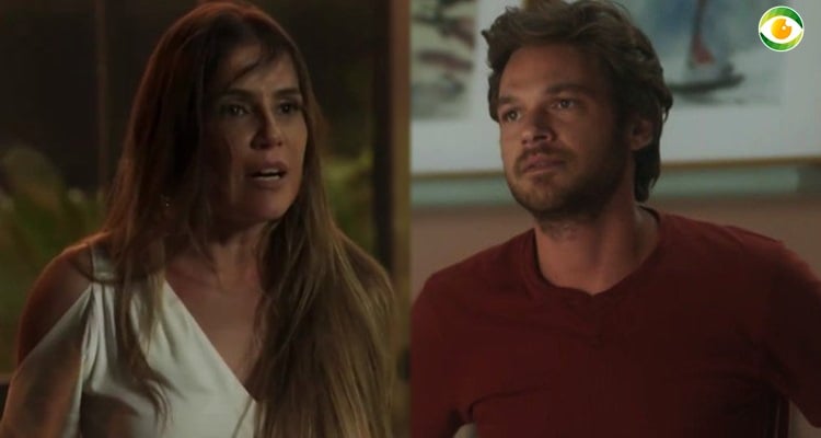 Karola e Beto em Segundo Sol (Foto: Montagem/TV Foco)