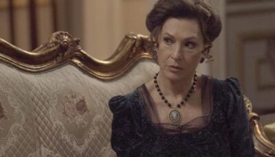 Lady Margareth (Natália do Vale) em cena de Orgulho e Paixão
(Foto: Divulgação/Globo)