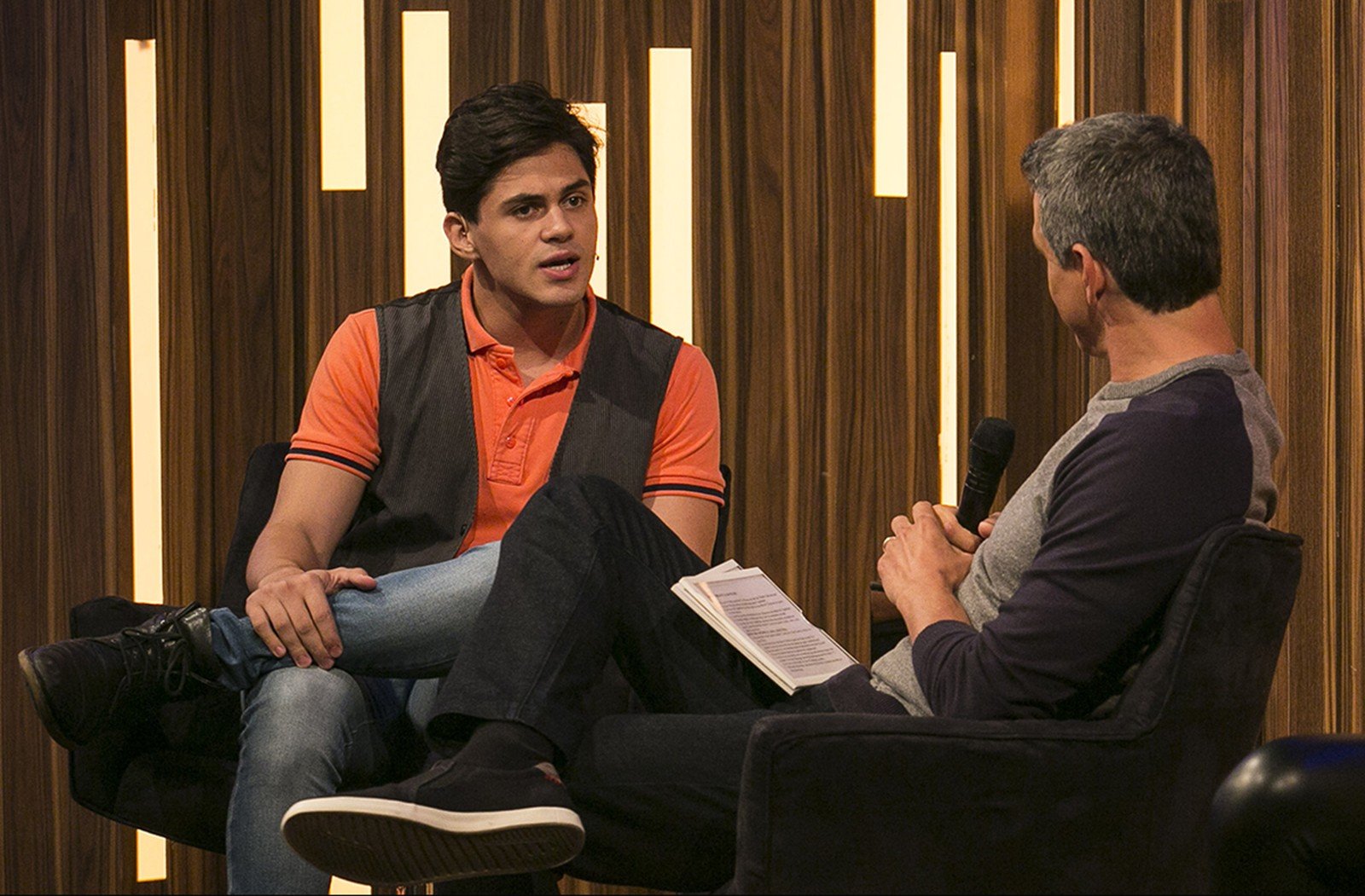 Lucas Veloso no Tamanho Família (Foto: Divulgação)