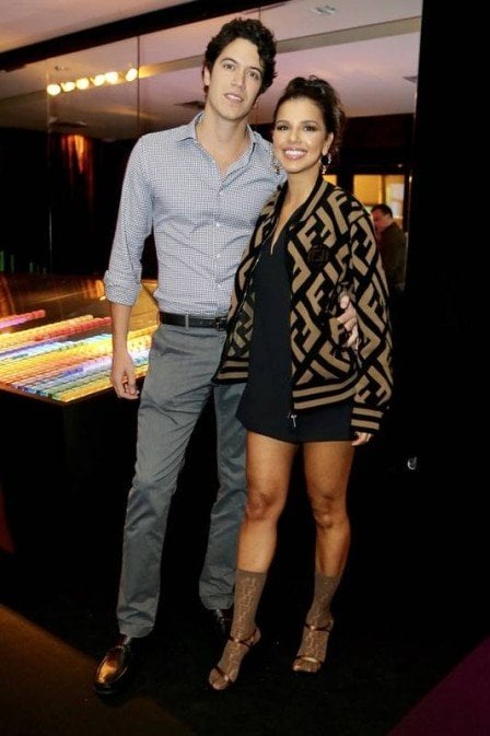 Mariana Rios e o novo namorado, Lucas (Foto: Reprodução)