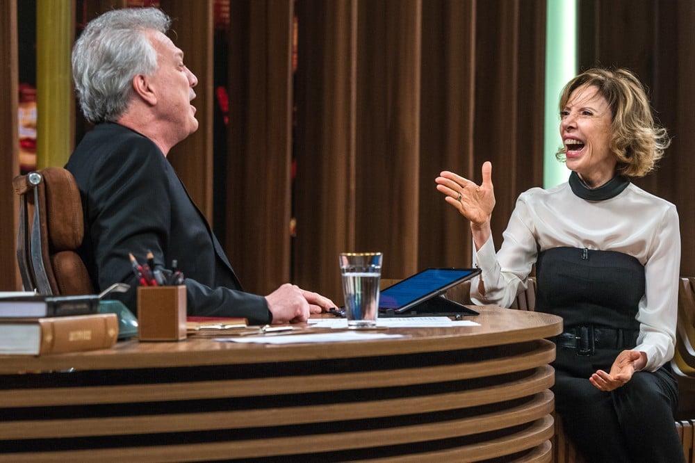 Marília Gabriela esteve no Conversa com Bial (Foto: TV Globo/Fábio Rocha)
