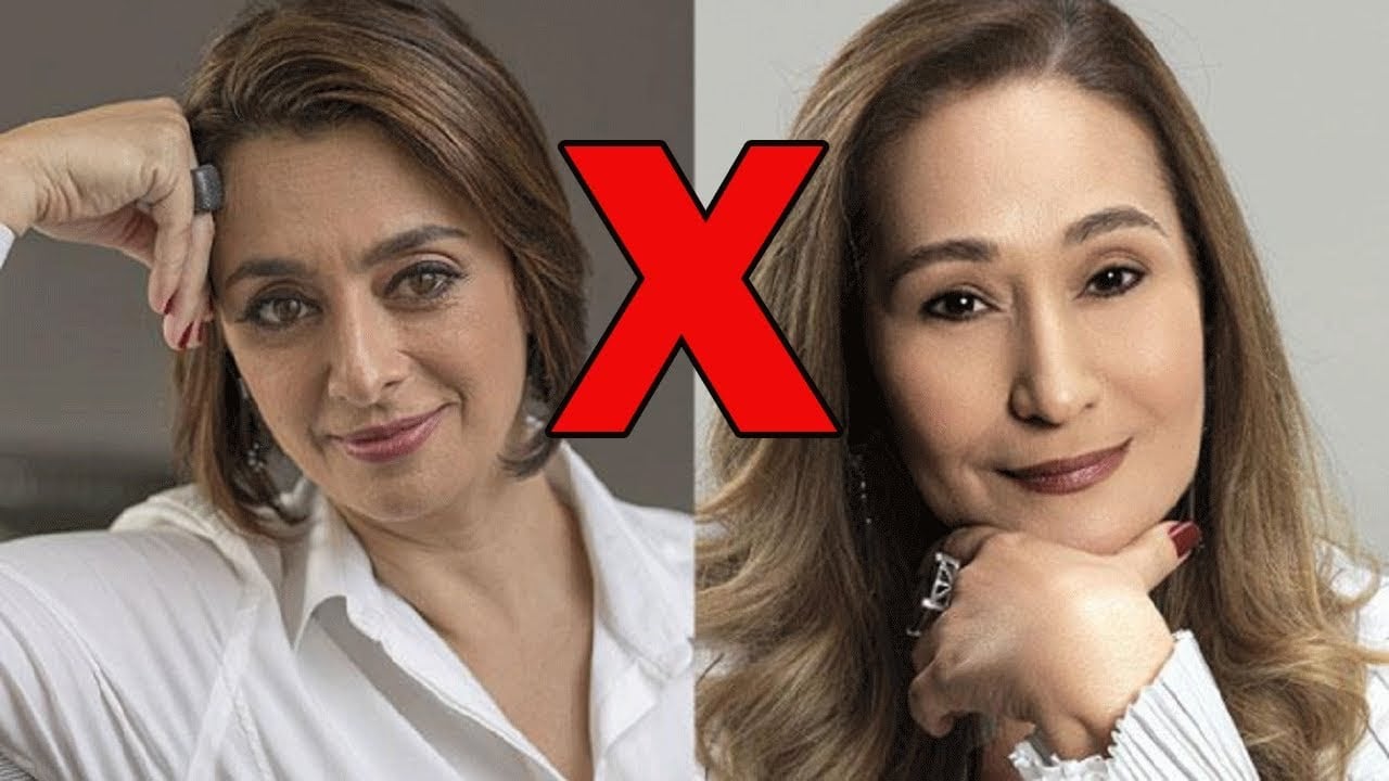 Catia Fonseca e Sonia Abrão (Foto: Reprodução)