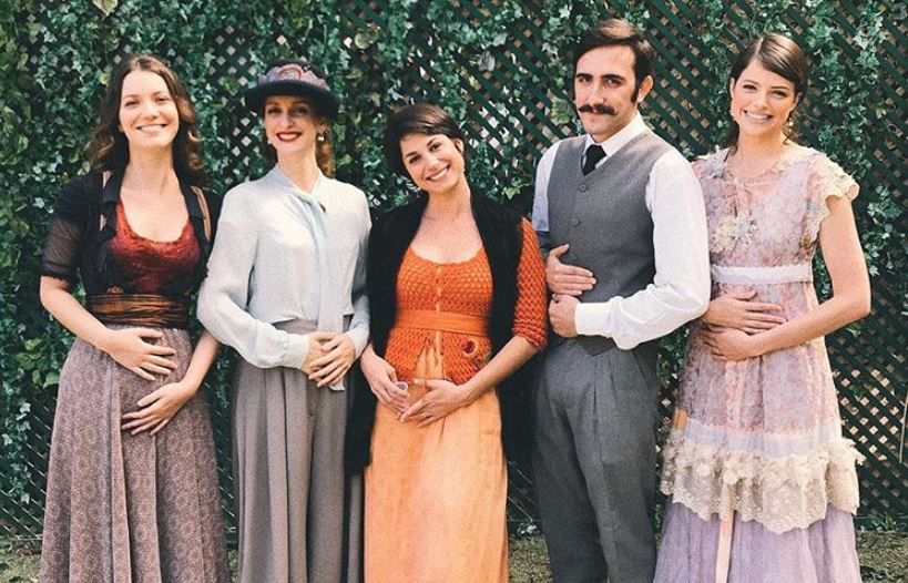Parte do elenco da novela Orgulho e Paixão (Foto: Divulgação)