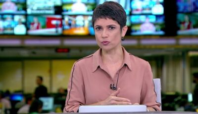 Sandra Annenberg é alvo de críticas por publicação nas redes sociais. (Foto: Reprodução/TV Globo)