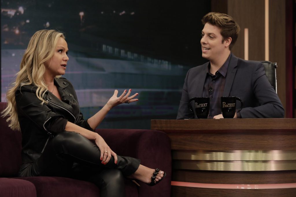 Eliana relembrou a carreira no Porchat (Antonio Chahestian/Record TV)