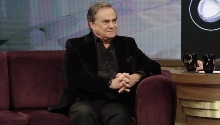 Ronnie Von durante entrevista ao Programa do Porchat (Foto: Antonio Chahestian/Record)