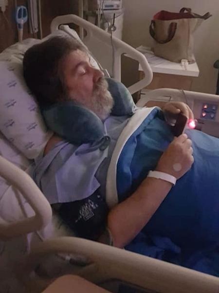 Magrão internado no hospital São Luiz (Foto: Reprodução/Instagram)