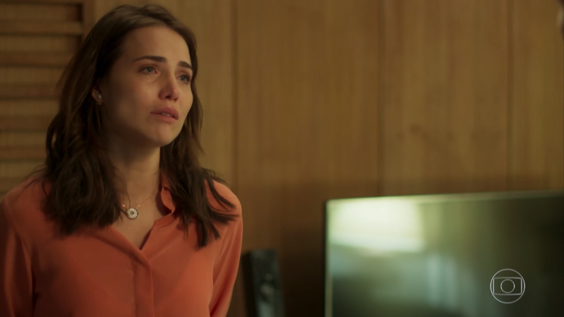 Rosa (Letícia Colin) em cena de Segundo Sol (Foto: Reprodução/Globo) 