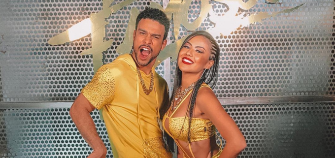 Sérgio e a nova bailarina. (Foto: Divulgação/TV Globo)