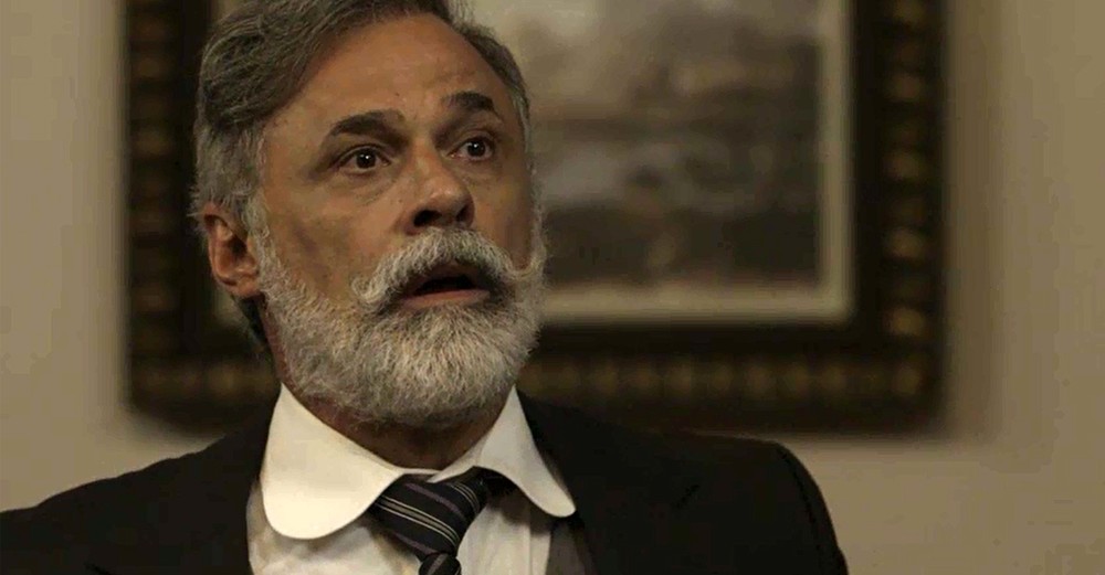 Tibúrcio terminará Orgulho e Paixão isolado e atormentado (Foto: TV Globo)