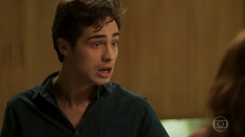 Valentim (Danilo Mesquita) em cena de Segundo Sol (Foto: Reprodução/Globo)