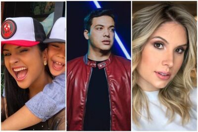 Wesley Safadão, Thyane Dantas e Mileide Mihaile (Foto: Reprodução)