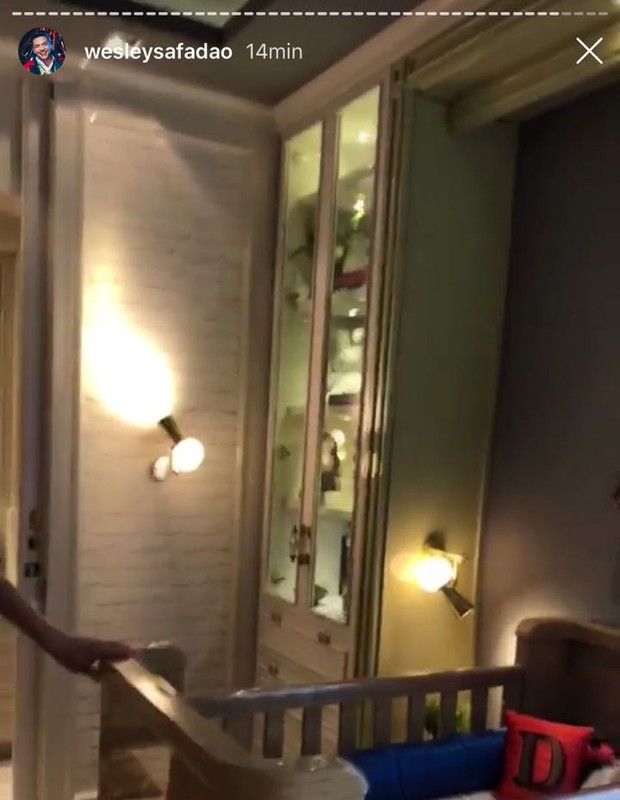 Wesley Safadão mostra quarto dos filhos (Foto: Reprodução/Instagram)
