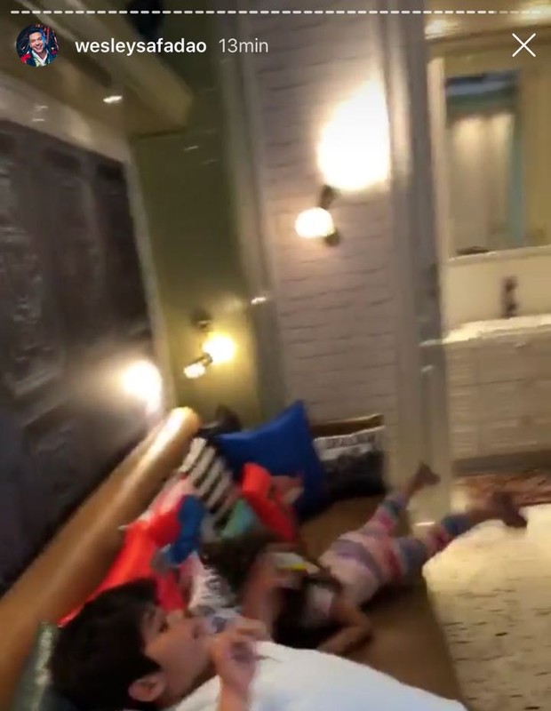 Wesley Safadão mostra quarto dos filhos (Foto: Reprodução/Instagram)
