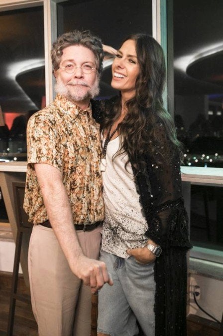 Zelda e Teófilo em O Tempo Não Para (Foto: João Miguel Jr/ Globo)