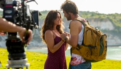 Bastidores de cena de Segundo Sol com Emilio Dantas e Giovanna Antonelli
(Foto: Globo/João Cotta)