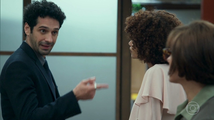 Emílio (João Baldasserini) em O Tempo Não Para (Foto: Reprodução/Globo) Emílio (João Baldasserini) em O Tempo Não Para (Foto: Reprodução/Globo)